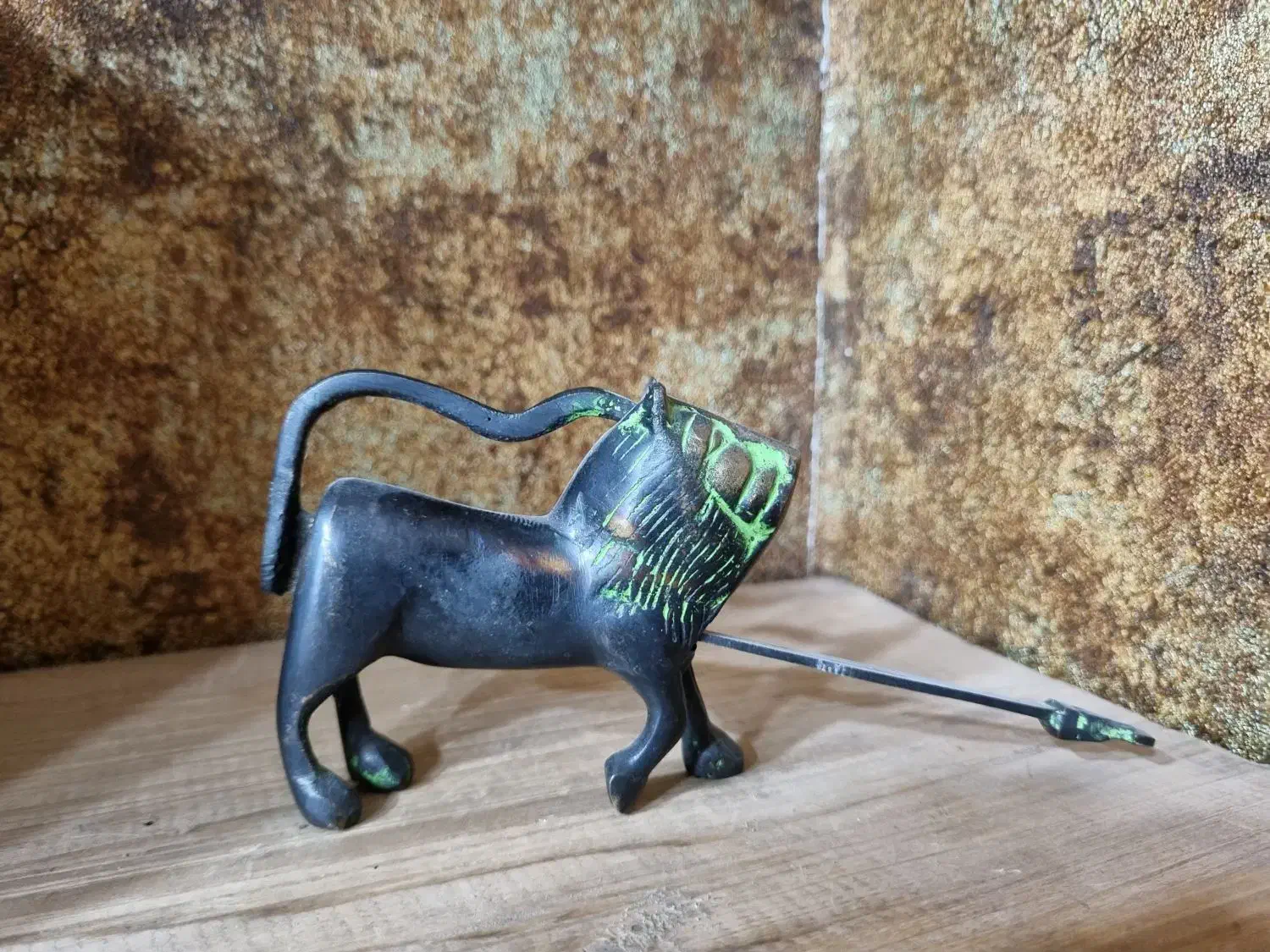 قفل قدیمی خیلی خاص و کلکسیونی از جنس فولاد|کلکسیون اشیاء عتیقه|آبادان, |دیوار