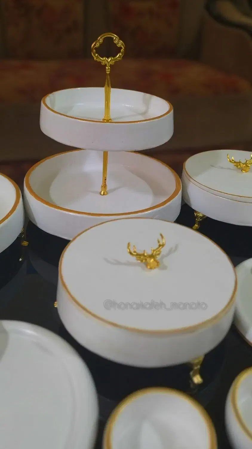 ظروف پذیرایی سنگ مصنوعی|ظروف سرو و پذیرایی|اسفراین, |دیوار