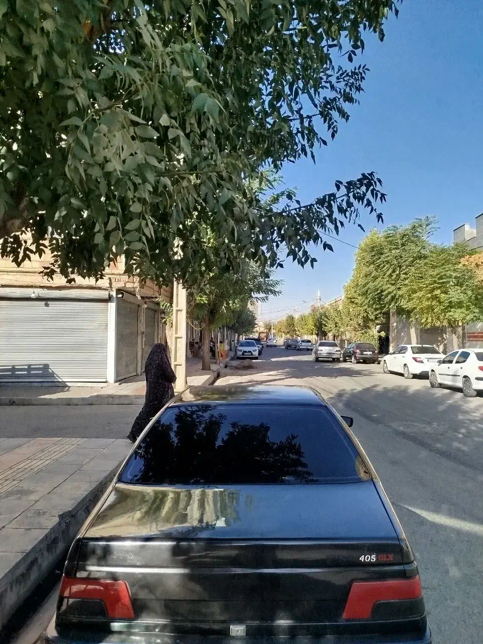 پژو405مدل ۸۷مشکی|خودرو سواری و وانت|بوئین زهرا, |دیوار