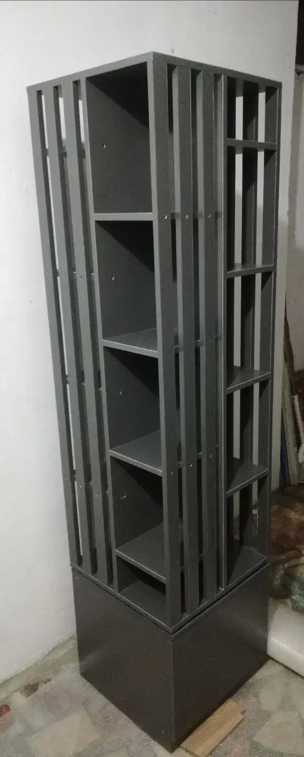 کتابخانه ایستاده گردان|کتابخانه، شلف، قفسه‌های دیواری|رشت, کوی طالقانی|دیوار