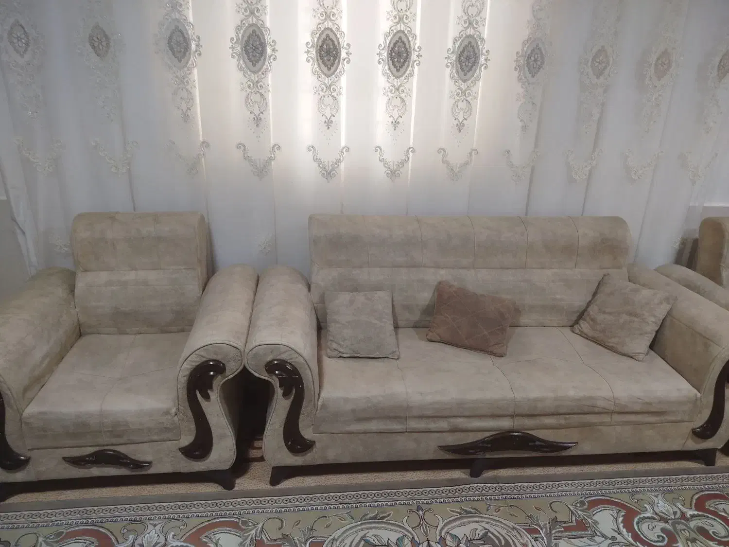 مبل راحتی|مبلمان خانگی و میز عسلی|گناباد, |دیوار