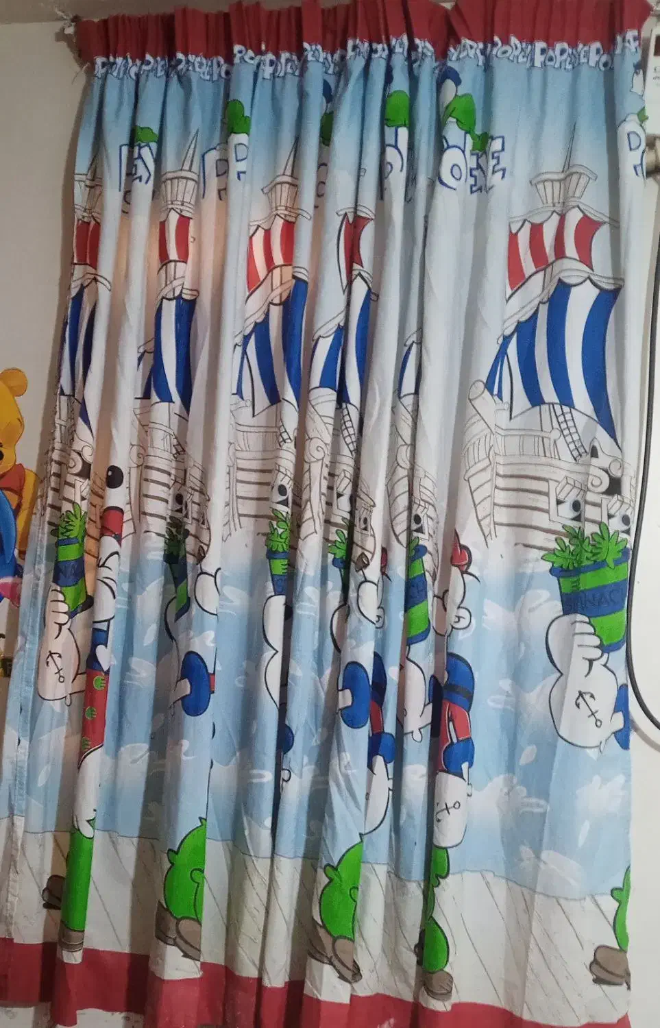 پرده اتاق کودک|پرده، رانر، رومیزی|اهواز, کیان اباد|دیوار