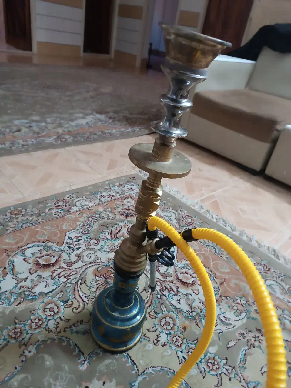 قلیون برنجی خوب|کلکسیون و سرگرمی|کاشان, فاز ۲ ناجی آباد|دیوار