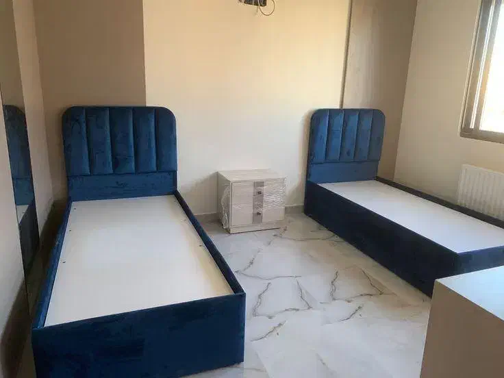 خوابی آرام - تخت خواب ماوی کیش|تخت و سرویس خواب|کیش, |دیوار