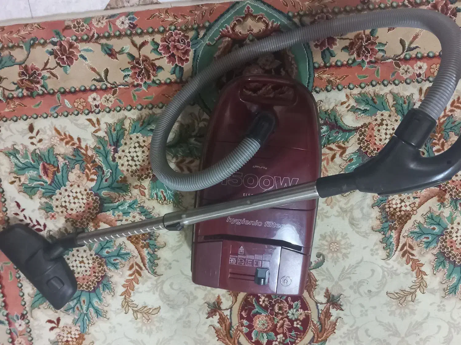 جارو برقی پارس‌خزر ۱۵۰۰ وات|جاروبرقی، جارو شارژی، بخارشو|رشت, جانبازان|دیوار