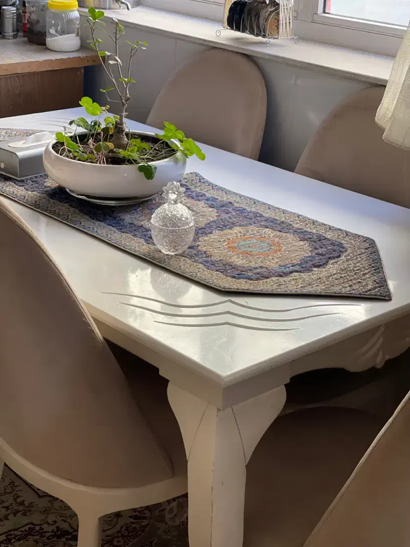 غذا خوری ۶ نفره +مبل راحتی ۱۰ نفره|مبلمان خانگی و میز عسلی|میاندوآب, |دیوار