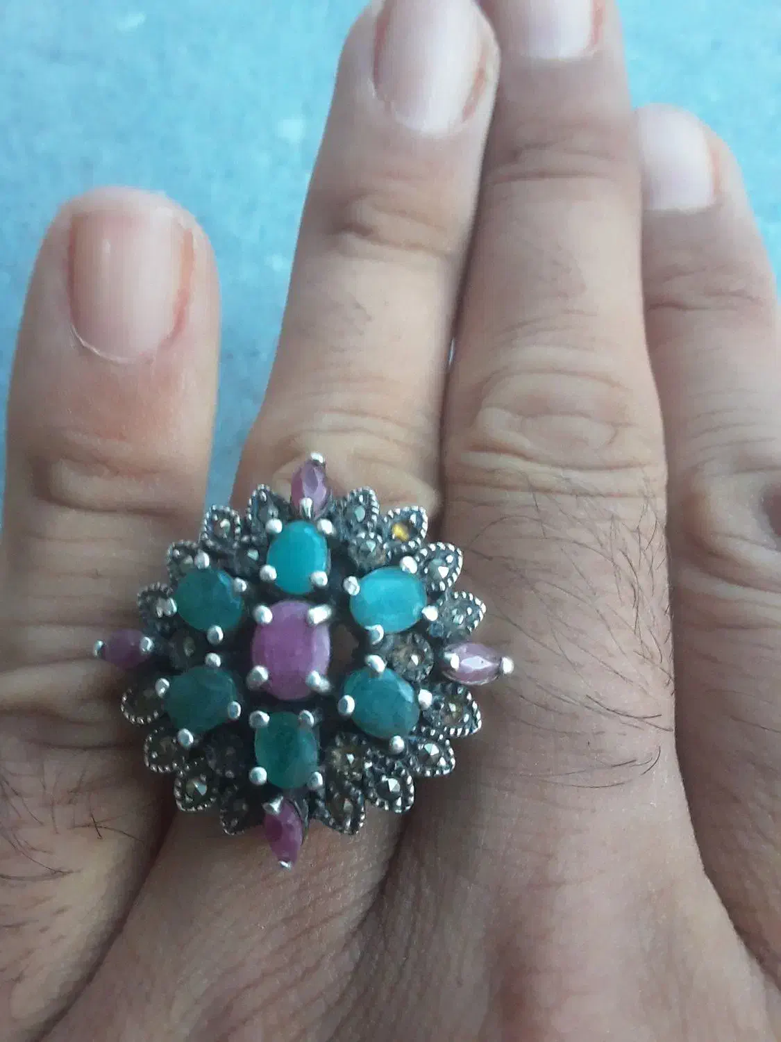 انگشتر دست ساز|جواهرات|بناب, |دیوار