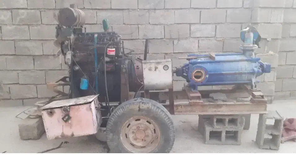 پمپ کشاوری موتور برق دیزل موتور پرکنز|ماشینآلات صنعتی|دهدشت, |دیوار