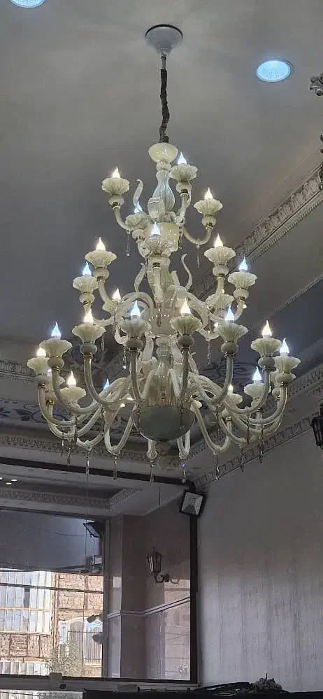 لوستر مورانو|لوستر و چراغ آویز|قم, انسجام|دیوار