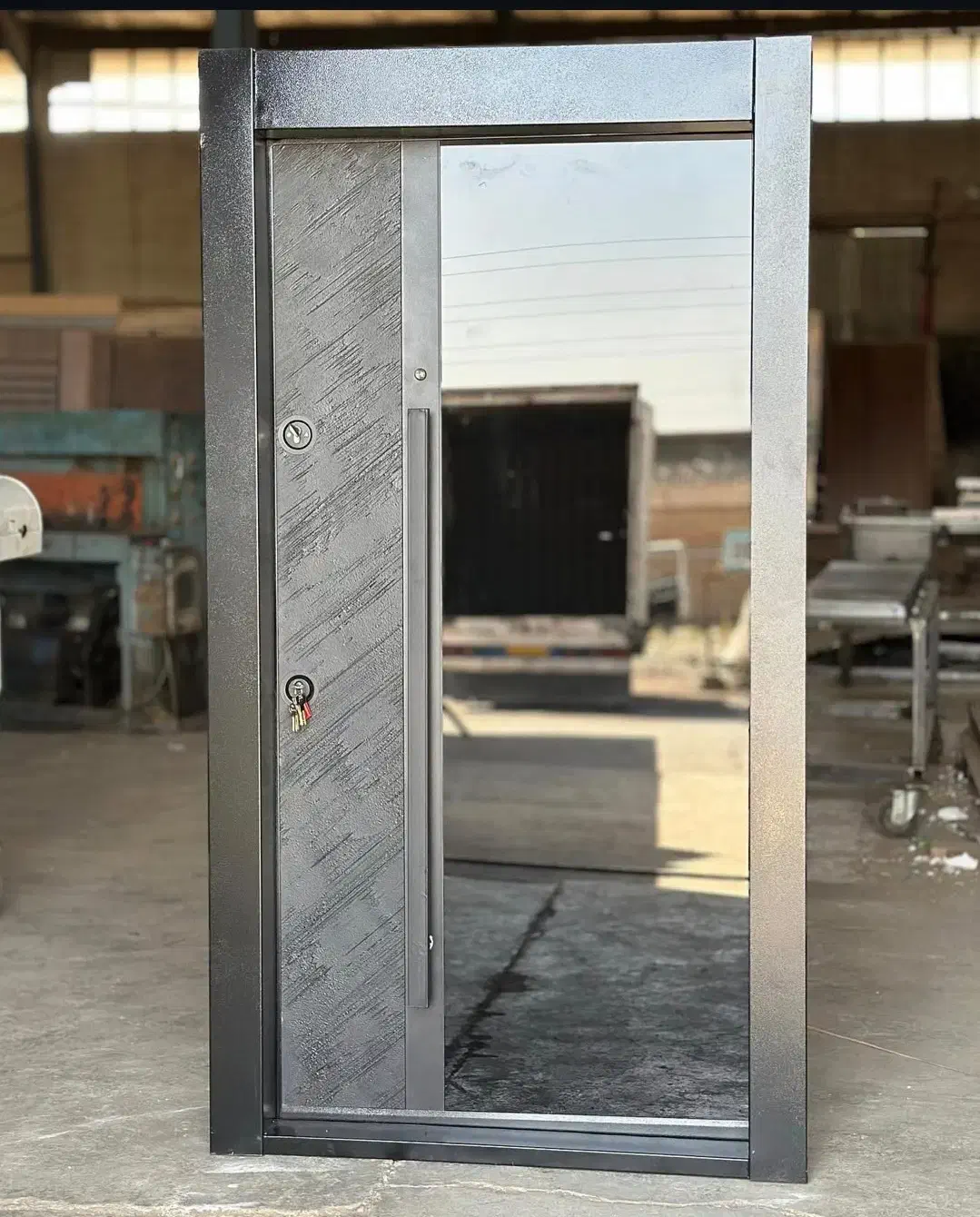 درب ضدسرقت چوبی پنجره upvc حفاظ نرده استیل کدT003|مصالح و تجهیزات ساختمان|قائمشهر, |دیوار