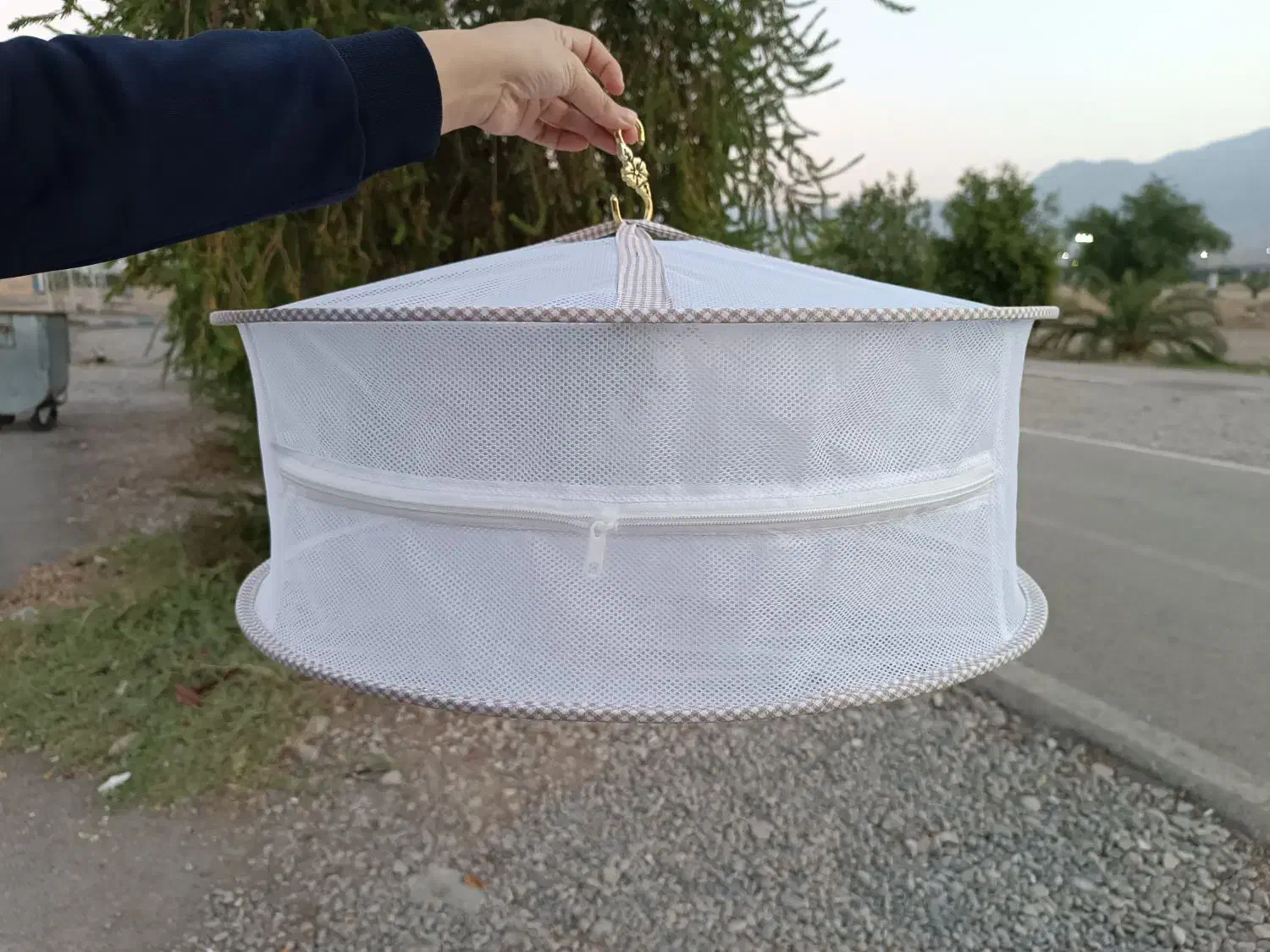 توری سبزی و‌میوه خشک کن|سفره، حوله، دستمال آشپزخانه|دوگنبدان, |دیوار