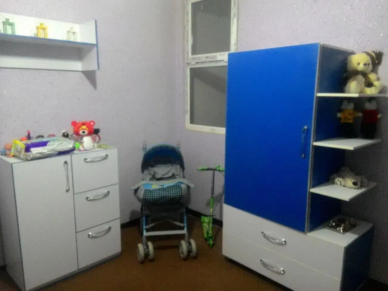 سرویس خواب کودک درحد|تخت و صندلی بچه|بجنورد, |دیوار