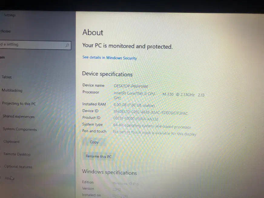 لپ تاب ho|رایانه همراه|فردیس, شهرک ۱۱۰|دیوار