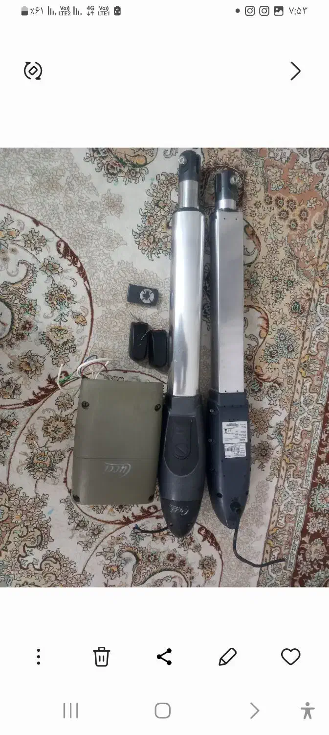 جک درب پارکینگ|مصالح و تجهیزات ساختمان|شیراز, کوهسار|دیوار