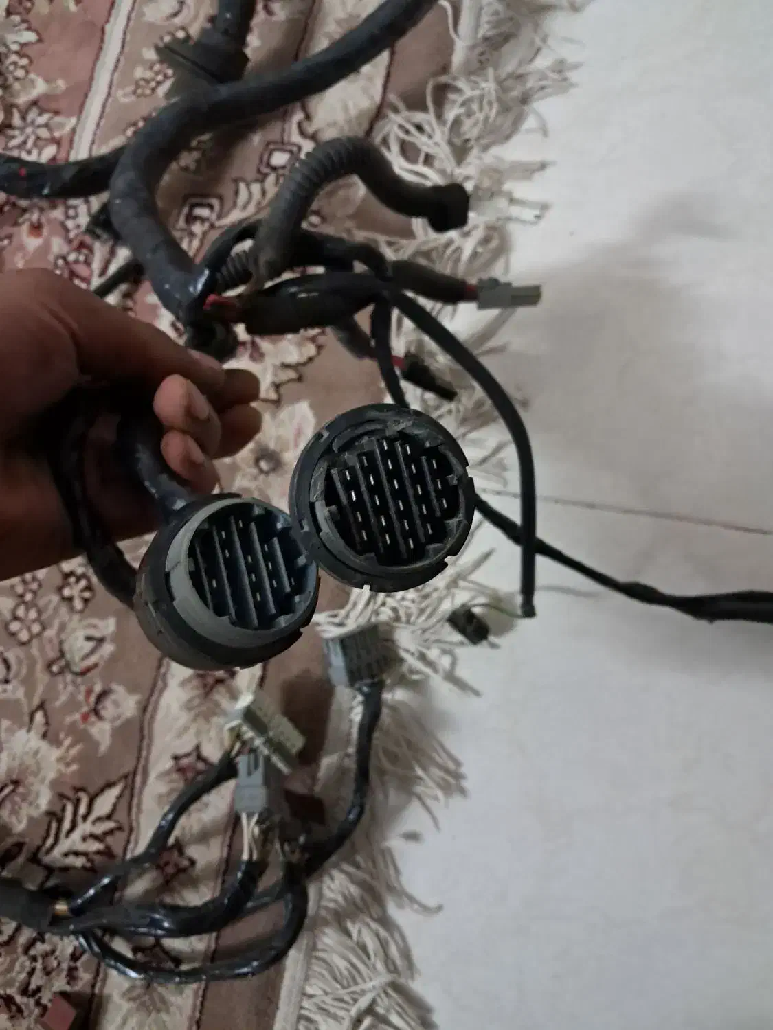 سلام سیم کشی داشبوردپارس موتور زانتیا در حد نو|قطعات یدکی و لوازم جانبی|یزد, |دیوار