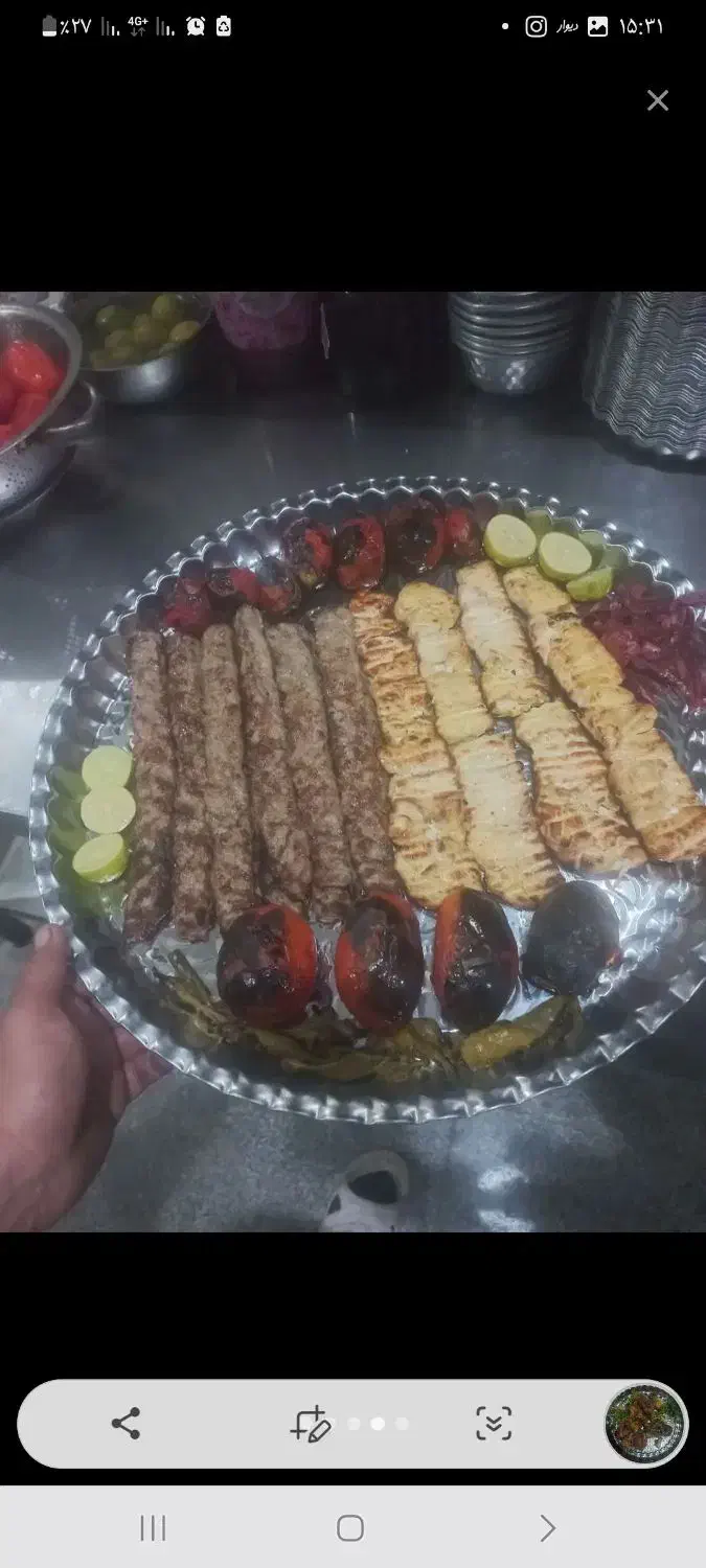 کافه رستوران آسمان|خوردنی و آشامیدنی|نیشابور, شهرکهنه|دیوار