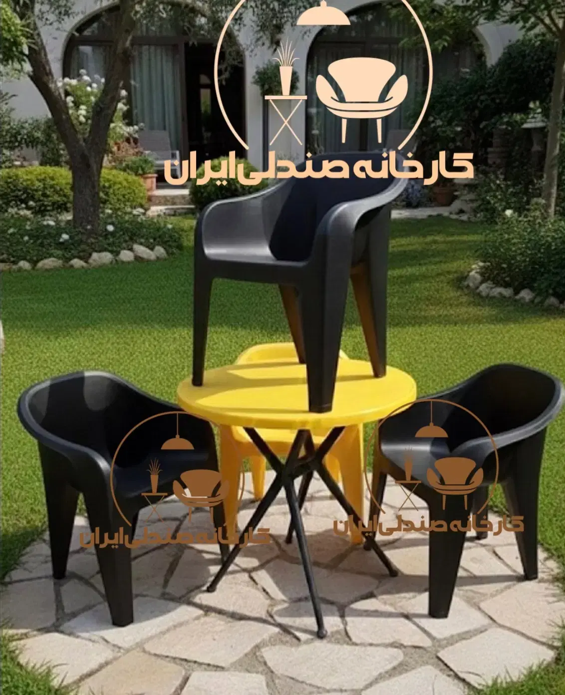 میز و صندلی پلاستیکی طرح ذکی نهارخوری غذاخوری|میز و صندلی غذاخوری|تهران, نازی‌آباد|دیوار