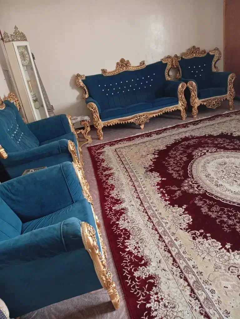 مبل سلطنتی|مبلمان خانگی و میز عسلی|دوگنبدان, |دیوار