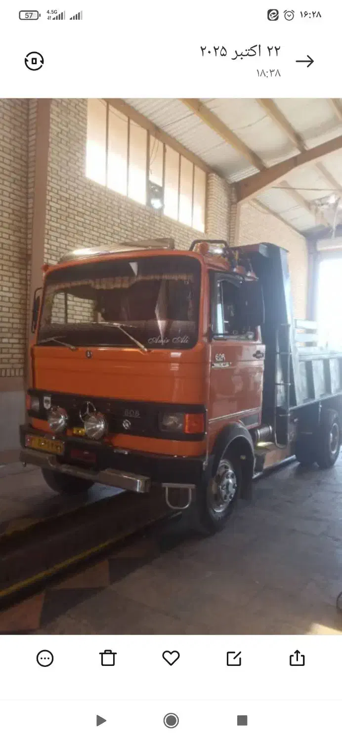 خاور 608 مدل 87|خودرو سنگین|قم, مهدیه|دیوار