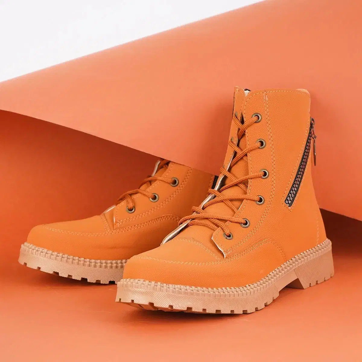 نیم بوت دخترانه نارنجی مدل shiva|کیف، کفش، کمربند|تهران, ایرانشهر|دیوار