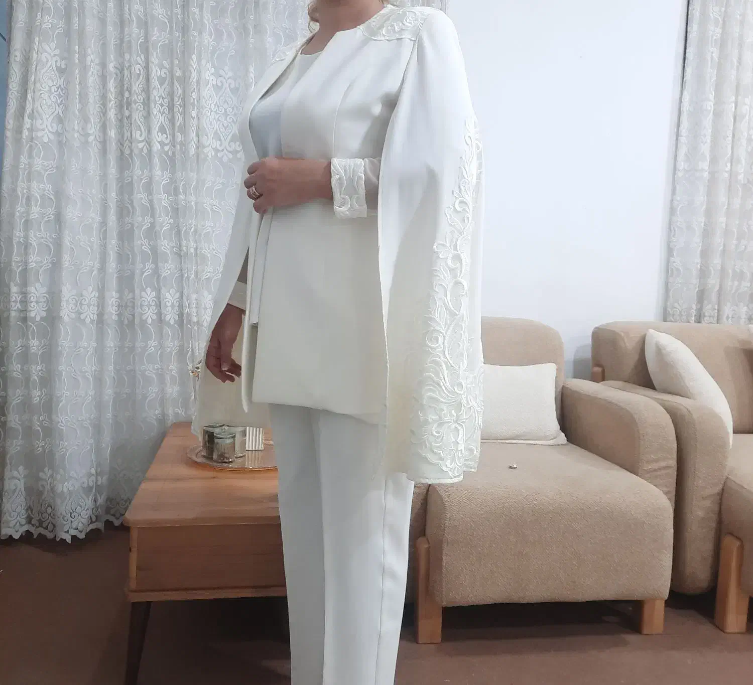 لباس.کت وشلوار وتاپ مجلسی نو|لباس|یاسوج, |دیوار