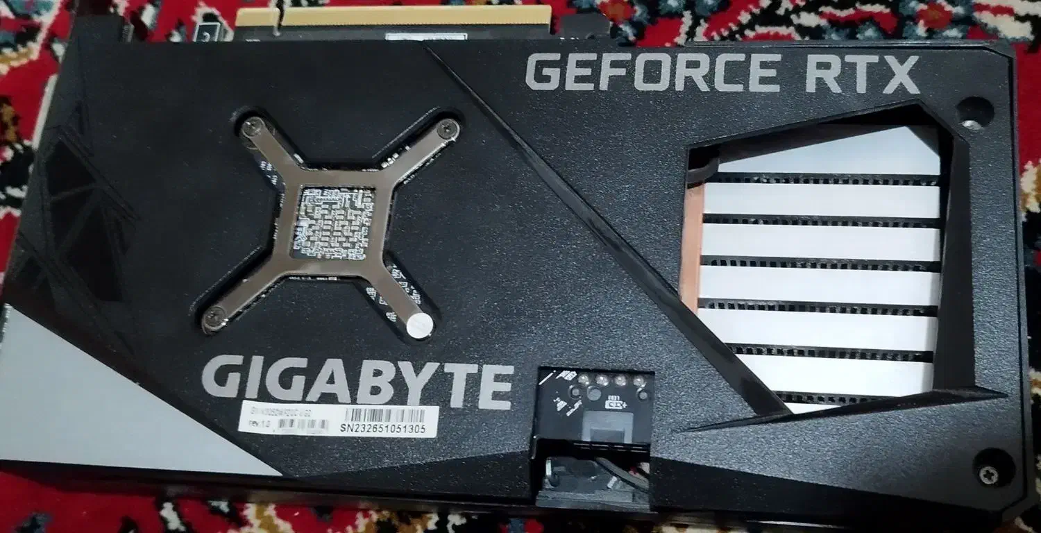 GeForce RTX 3050 WINDFORCE OC 8GB درحدنو|قطعات و لوازم جانبی رایانه|اردبیل, |دیوار