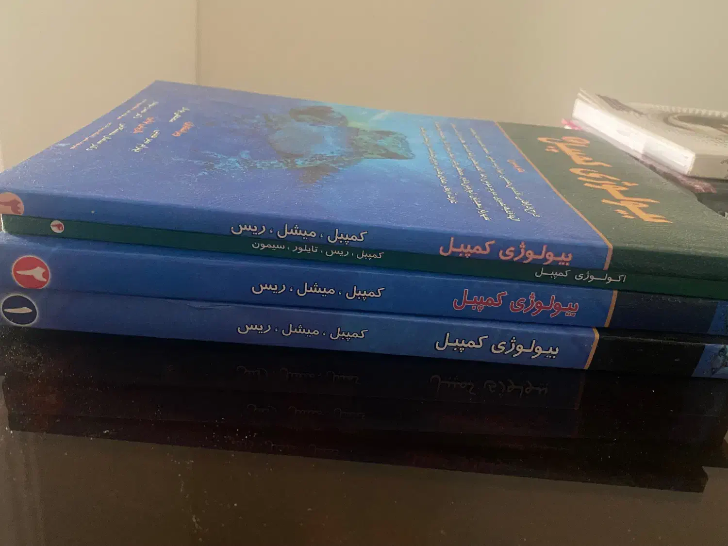 ۴ جلد زیست شناسی کمپبل|کتاب و مجله ادبی|تهران, گلستان (شهرک راه آهن)|دیوار