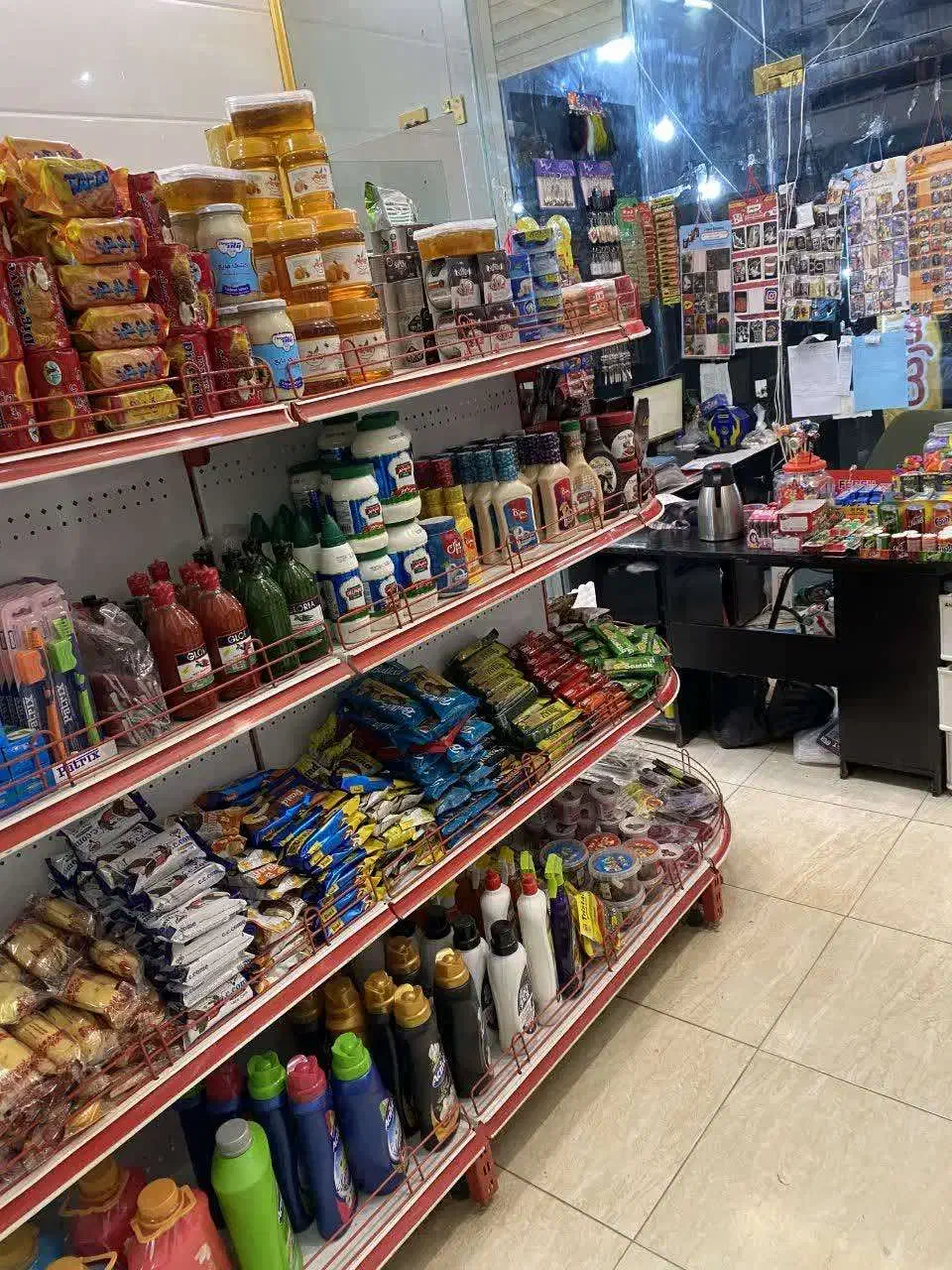 فروش قفسه فروشگاهی و دستگاه بارکد خوان|فروشگاه و مغازه|کاشان, عربها|دیوار