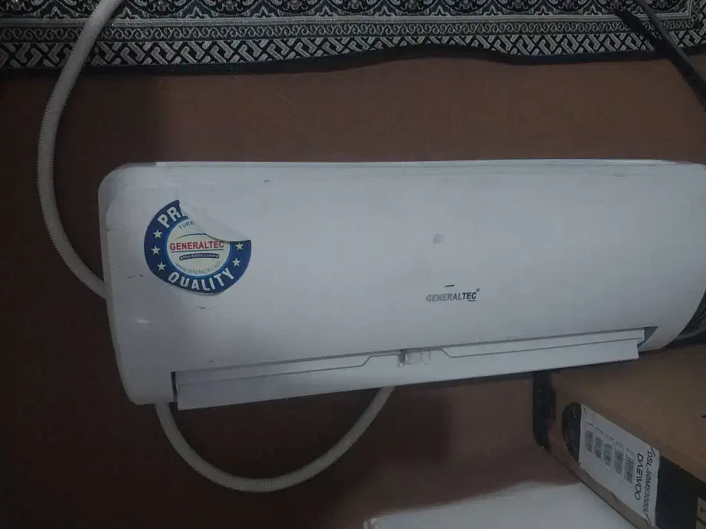 اسپیلت 12 هزار جنرال ( در حد نو )|کولر گازی و فن‌کوئل|جیرفت, |دیوار