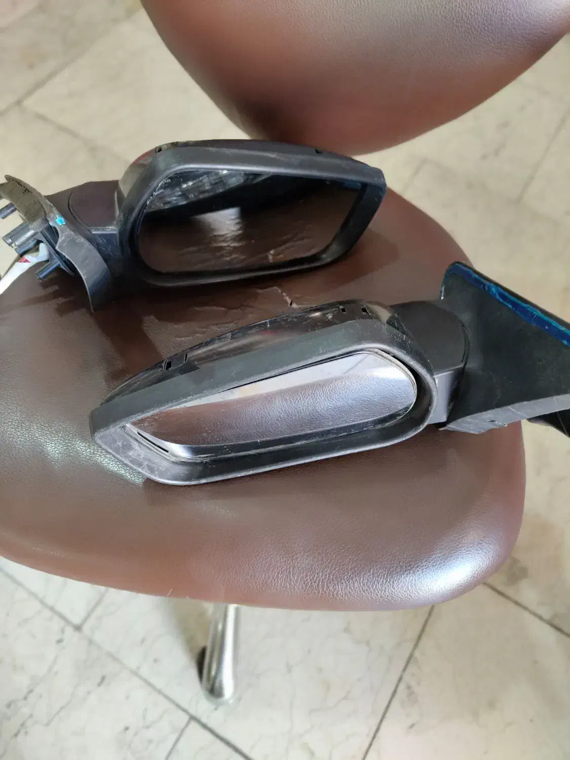 آینه اصلی پرشیا با راهنما چپ راست داشبورد سونتایی|قطعات یدکی و لوازم جانبی|رباطکریم, رباطکریم|دیوار