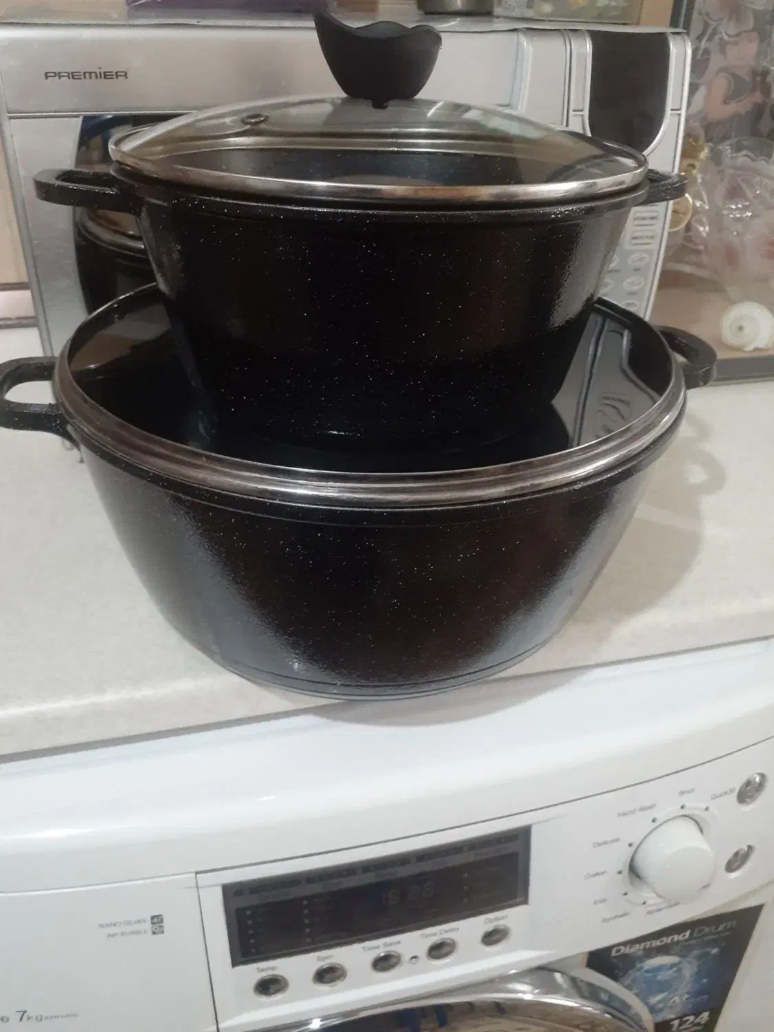 ۲تاقابلمه چدن بامایتابه|ظروف پخت‌وپز|محمدشهر, محمدشهر|دیوار