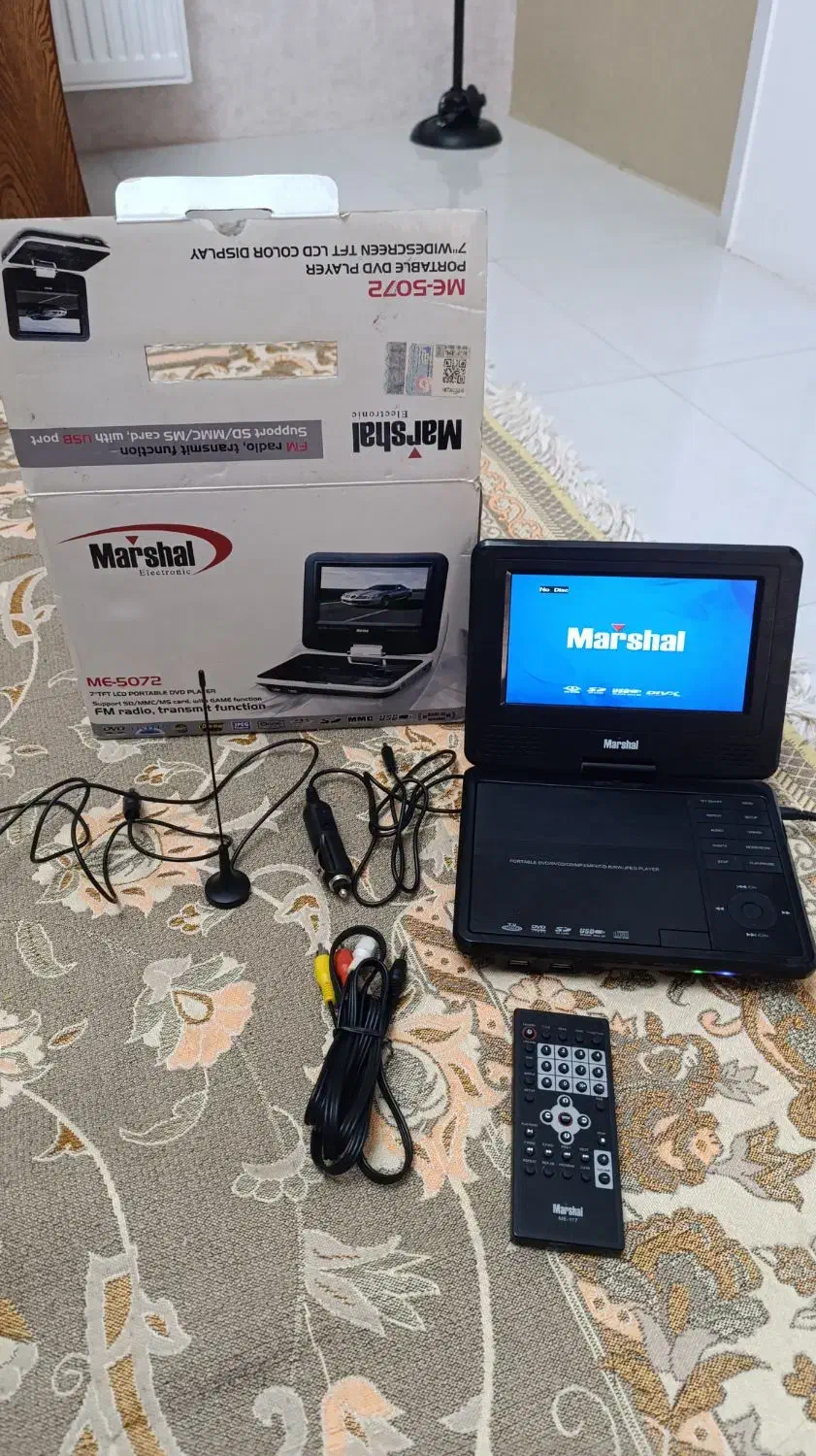 پلیر پورتابل مارشال|پخشکننده DVD و ویدیو|سبزوار, سیادتی|دیوار