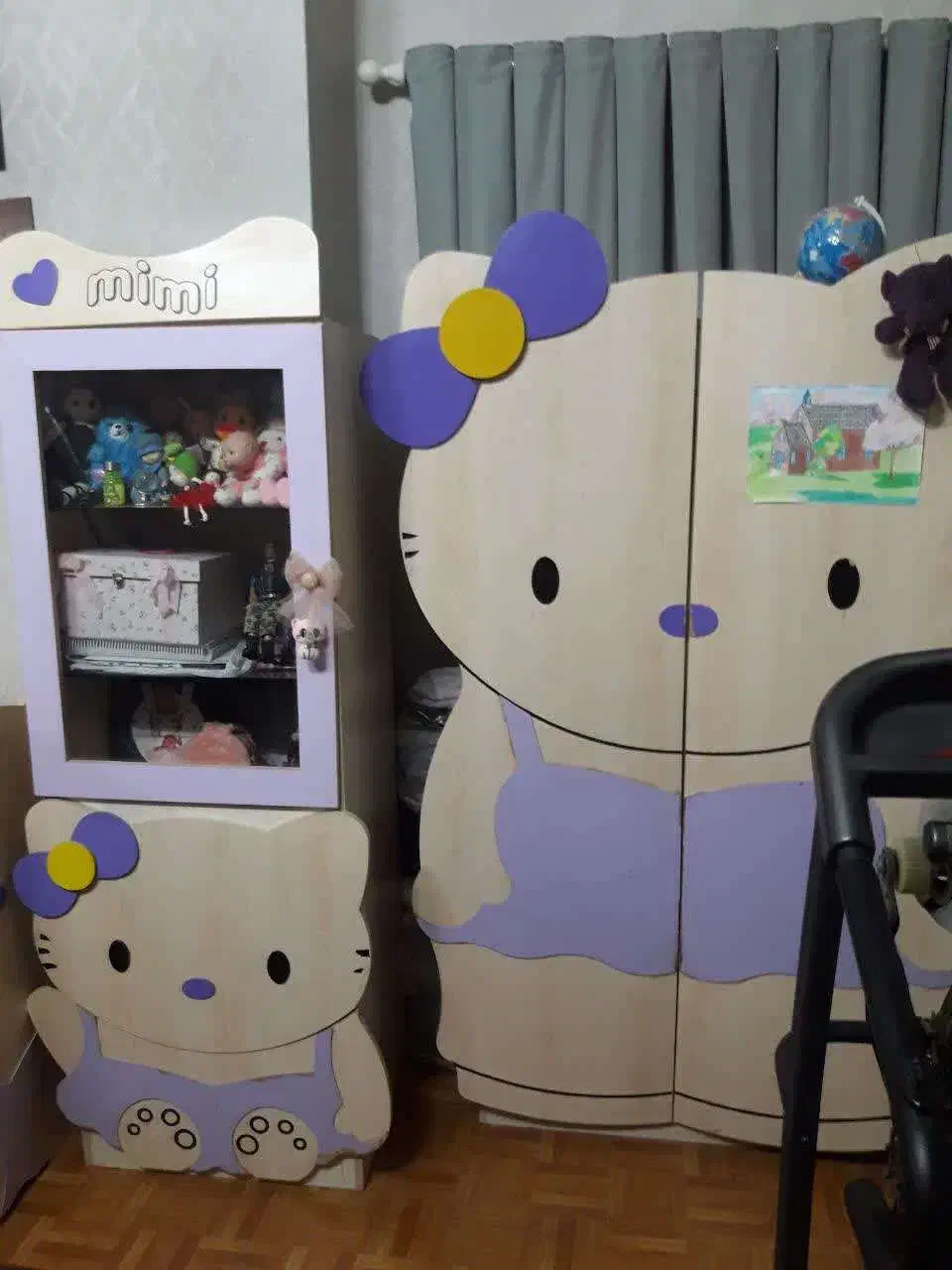 سرویس کمد برای کودک تا نوجوان|تخت و سرویس خواب|قم, زنبیل آباد|دیوار