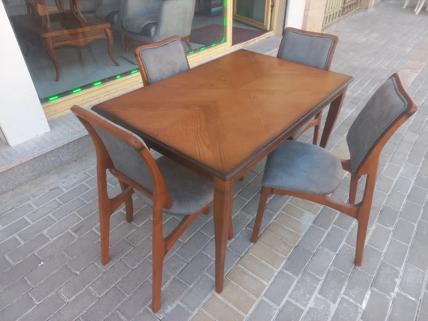 میز ناهارخوری تمام راش|میز و صندلی غذاخوری|اردبیل, |دیوار