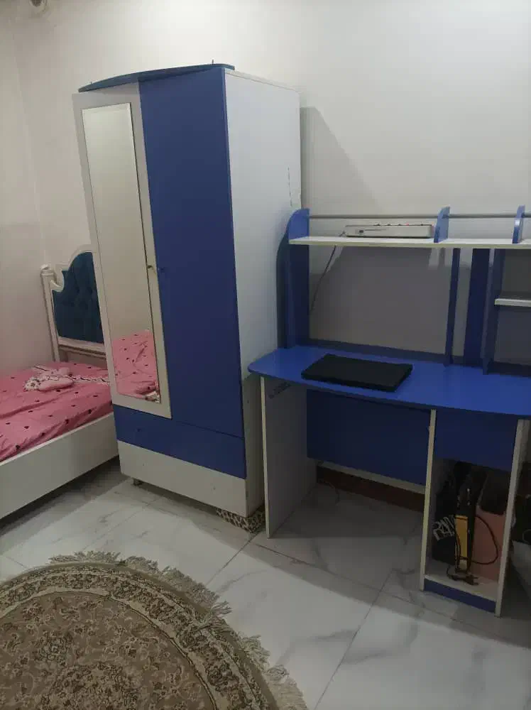 سرویس چوب نوجوان|تخت و سرویس خواب|اسلام‌شهر, شهرک سعیدیه|دیوار