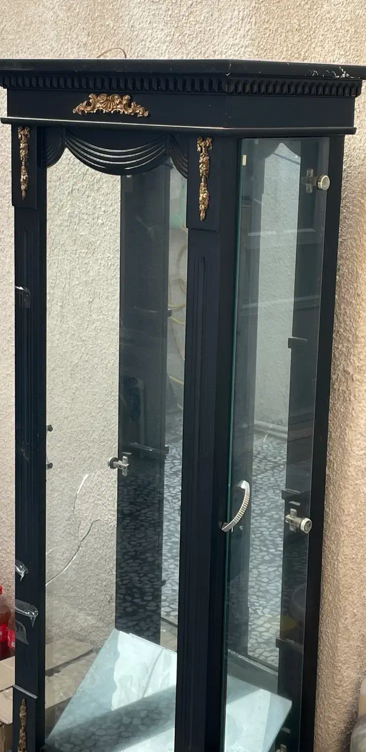 کمد ویترین|بوفه، ویترین، کنسول|رشت, باهنر|دیوار