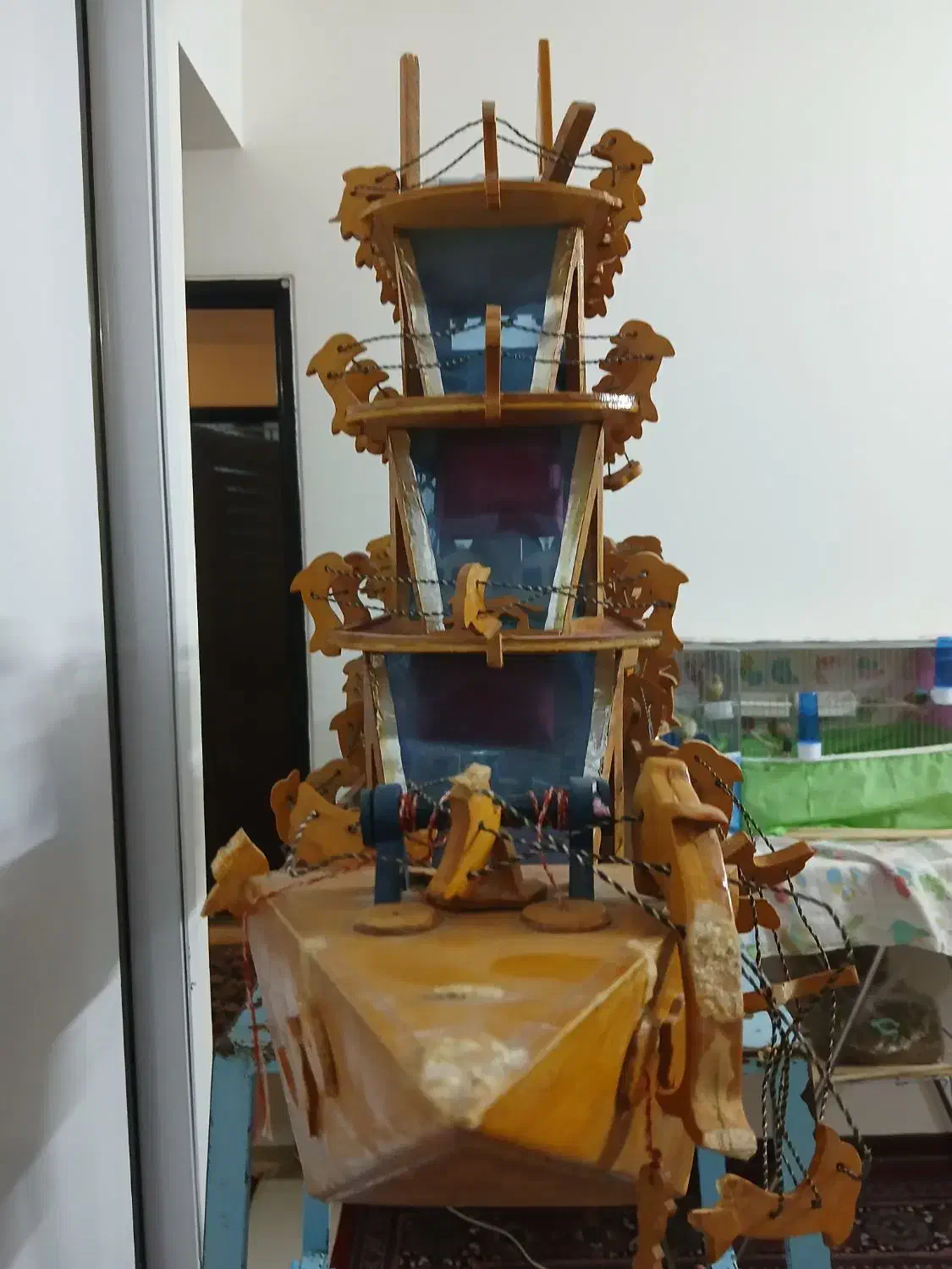 کشتی چوبی دست ساز|کلکسیون و سرگرمی|قم, پردیسان|دیوار