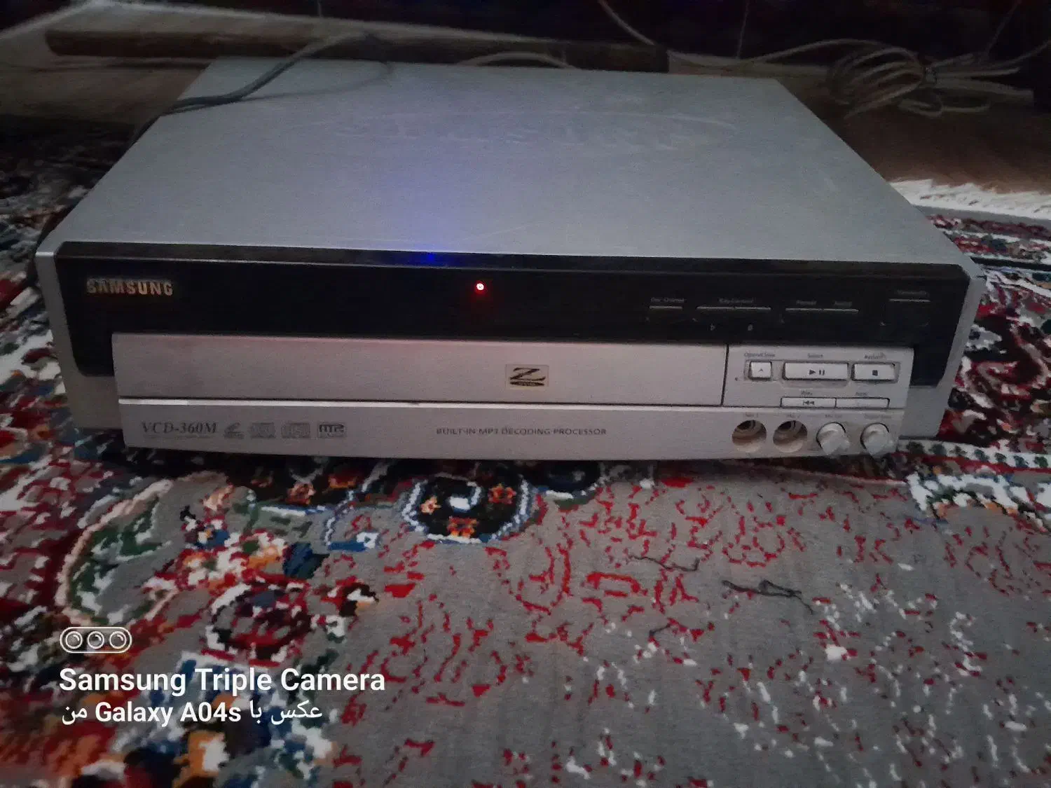 فروش دستگاه سی دی سه دیسک سامسونگ|پخش‌کننده DVD و ویدیو|قرق, |دیوار