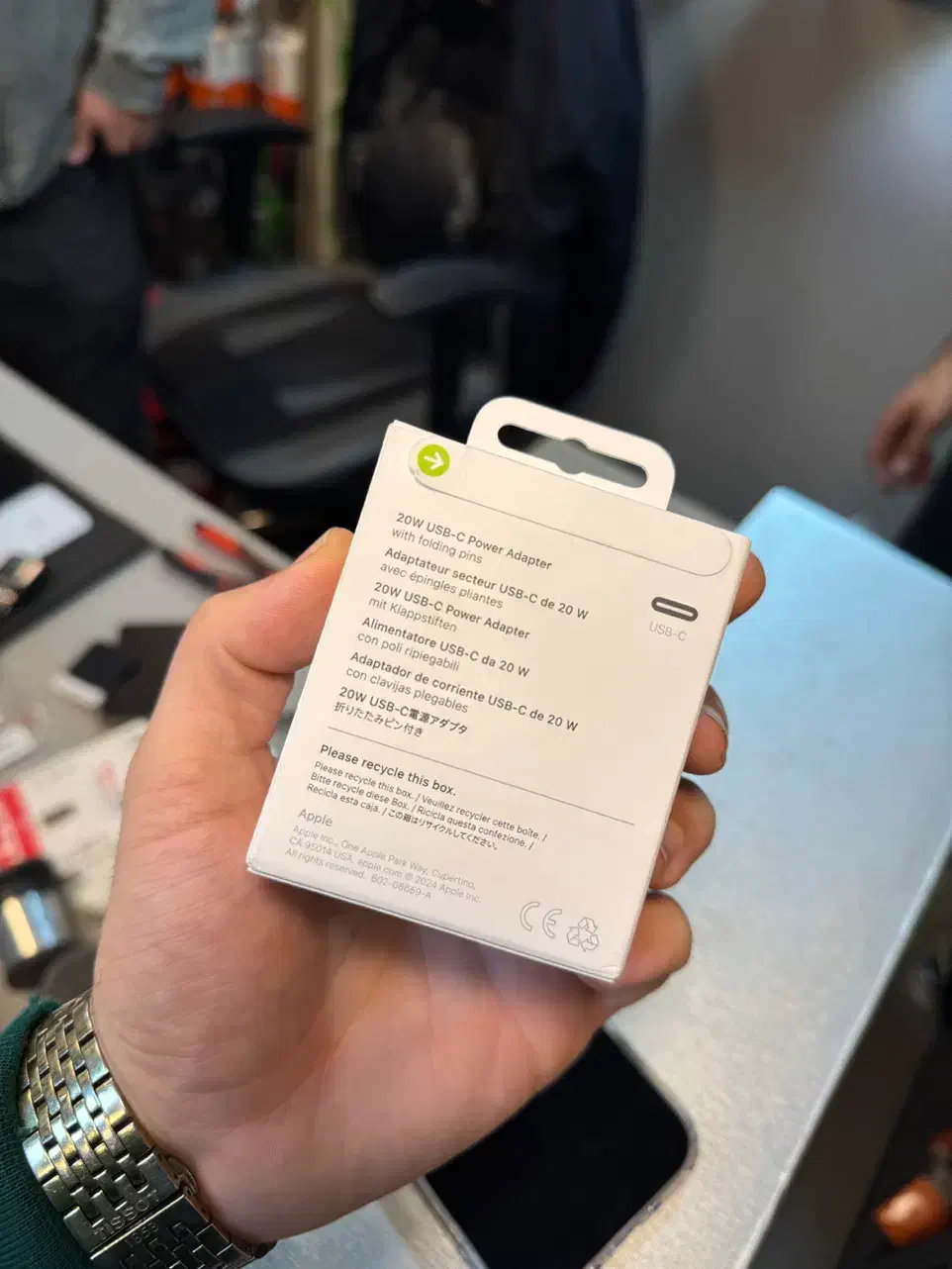 اداپتور اصلی ایفون|لوازم جانبی موبایل و تبلت|صومعه‌سرا, |دیوار