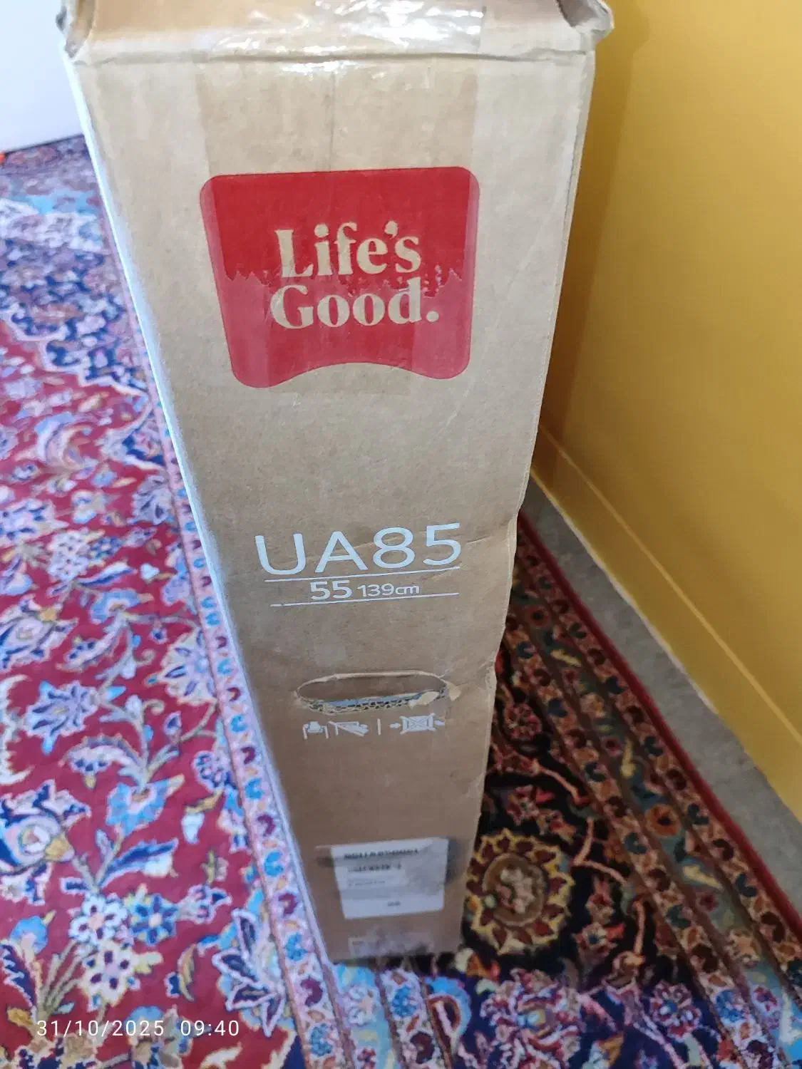 باکس تلویزیون ۵۵ الجی|تلویزیون و پروژکتور|اصفهان, کوی شهید کشوری|دیوار