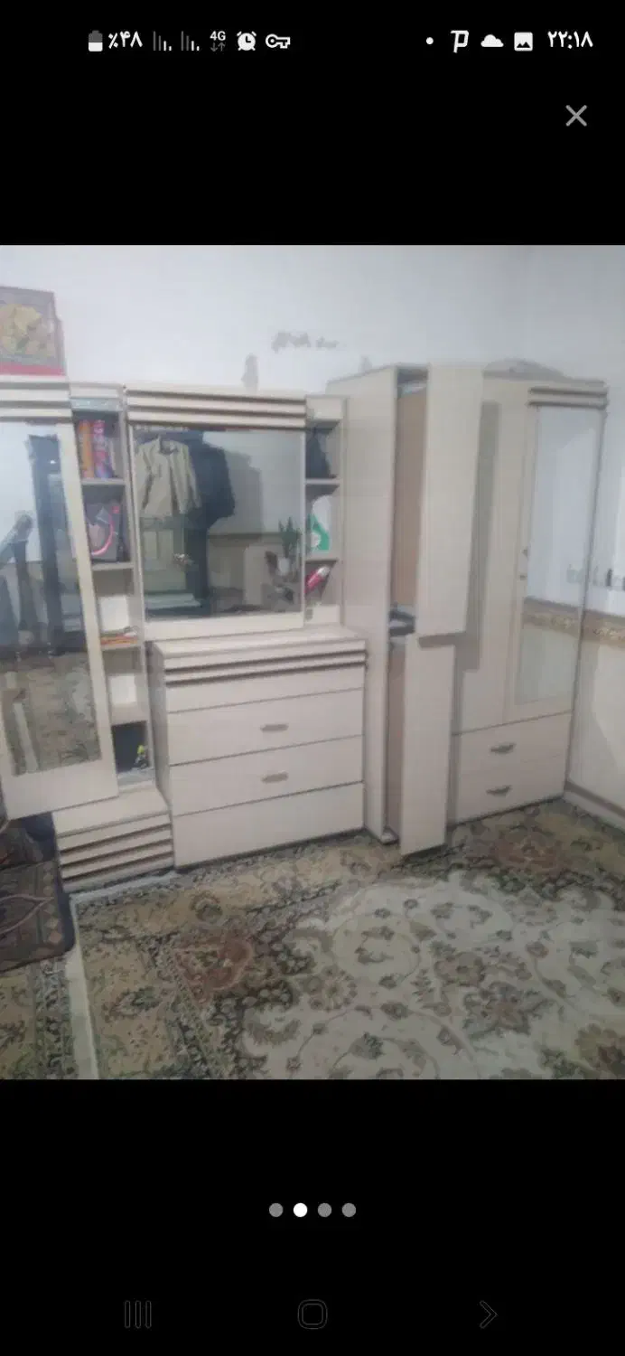 دوسرویس کمد سه تیکه|جاکفشی، کمد، دراور|چناران, |دیوار