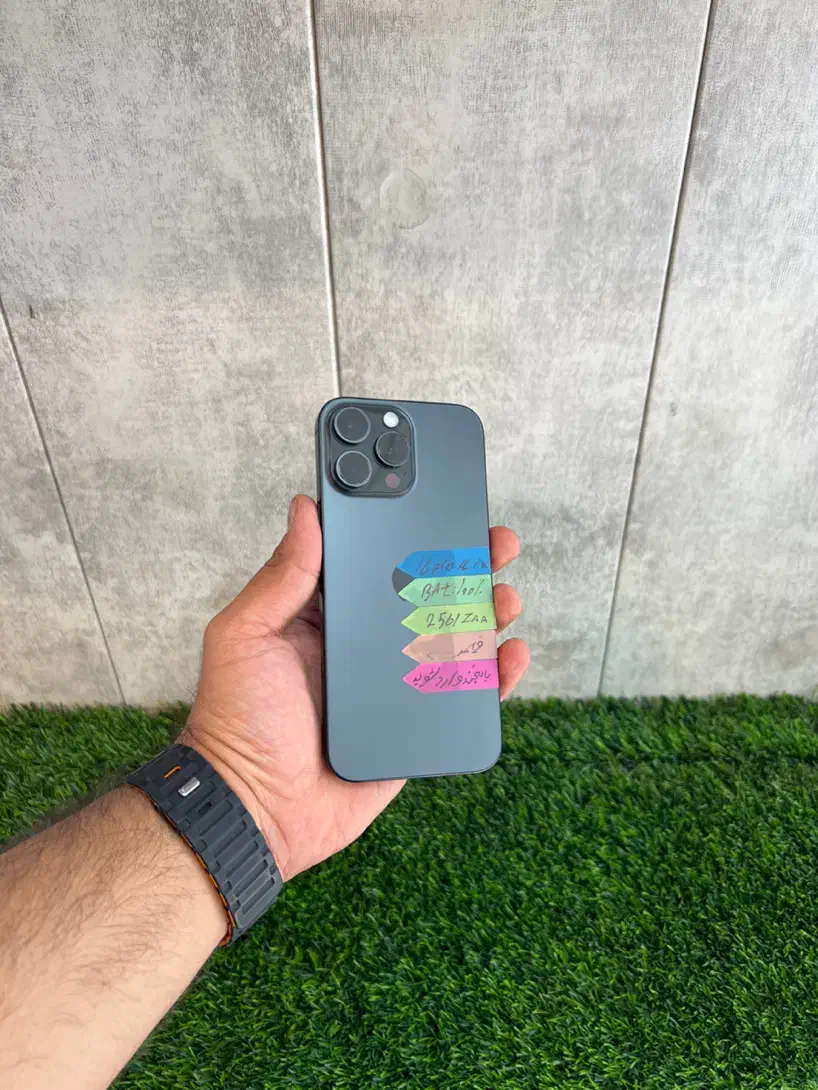 16 pro max 256 zaa bat 100 ریجستر شده|موبایل|کرج, اصفهانیها|دیوار