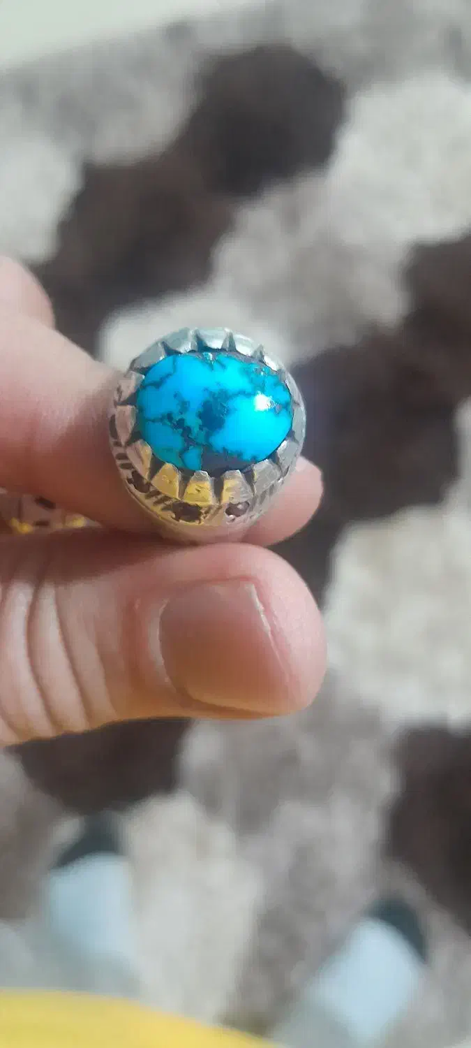 انگشتر فیروزه نیشابور|جواهرات|مشهد, احمدآباد|دیوار