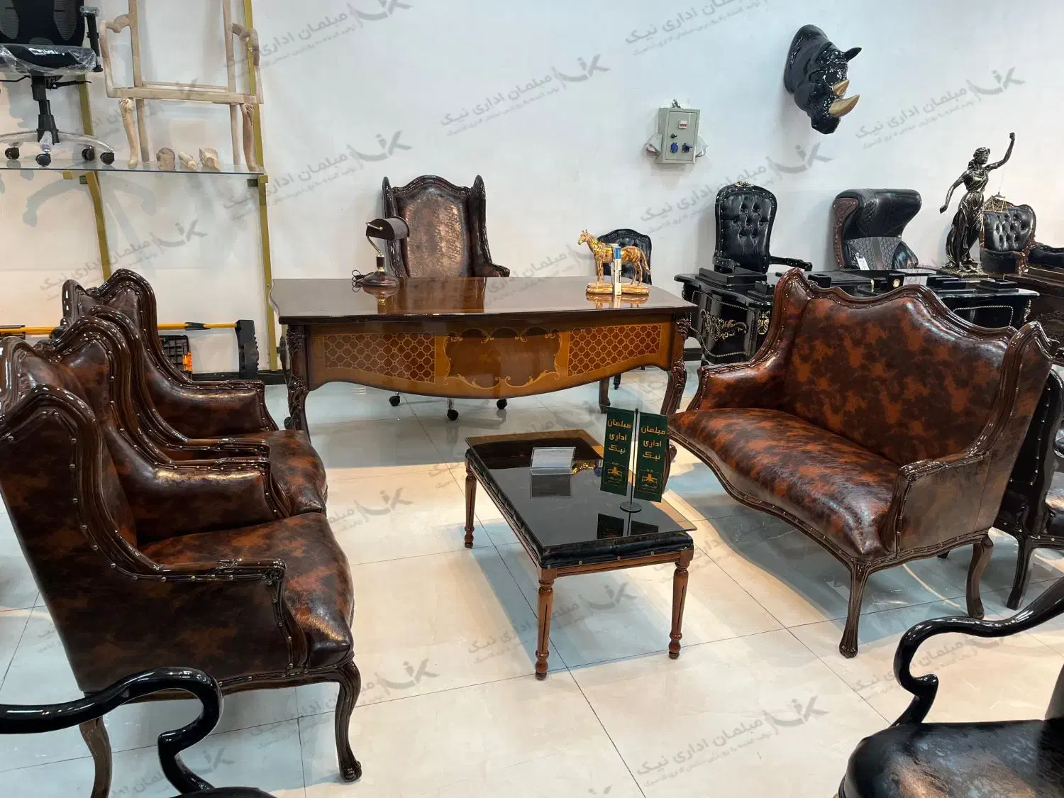 میز مدیریت معرق دست ساز|مبلمان اداری|تهران, یافت‌آباد|دیوار