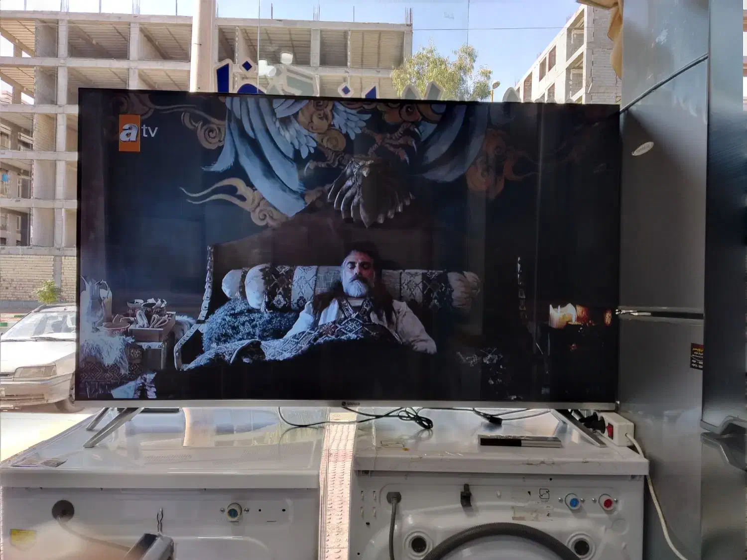 ال ای دی ۵۵ اینچ اسنوا اسمارت اندورید 4k نمایشگاهی|تلویزیون و پروژکتور|پرند, فاز ۲|دیوار