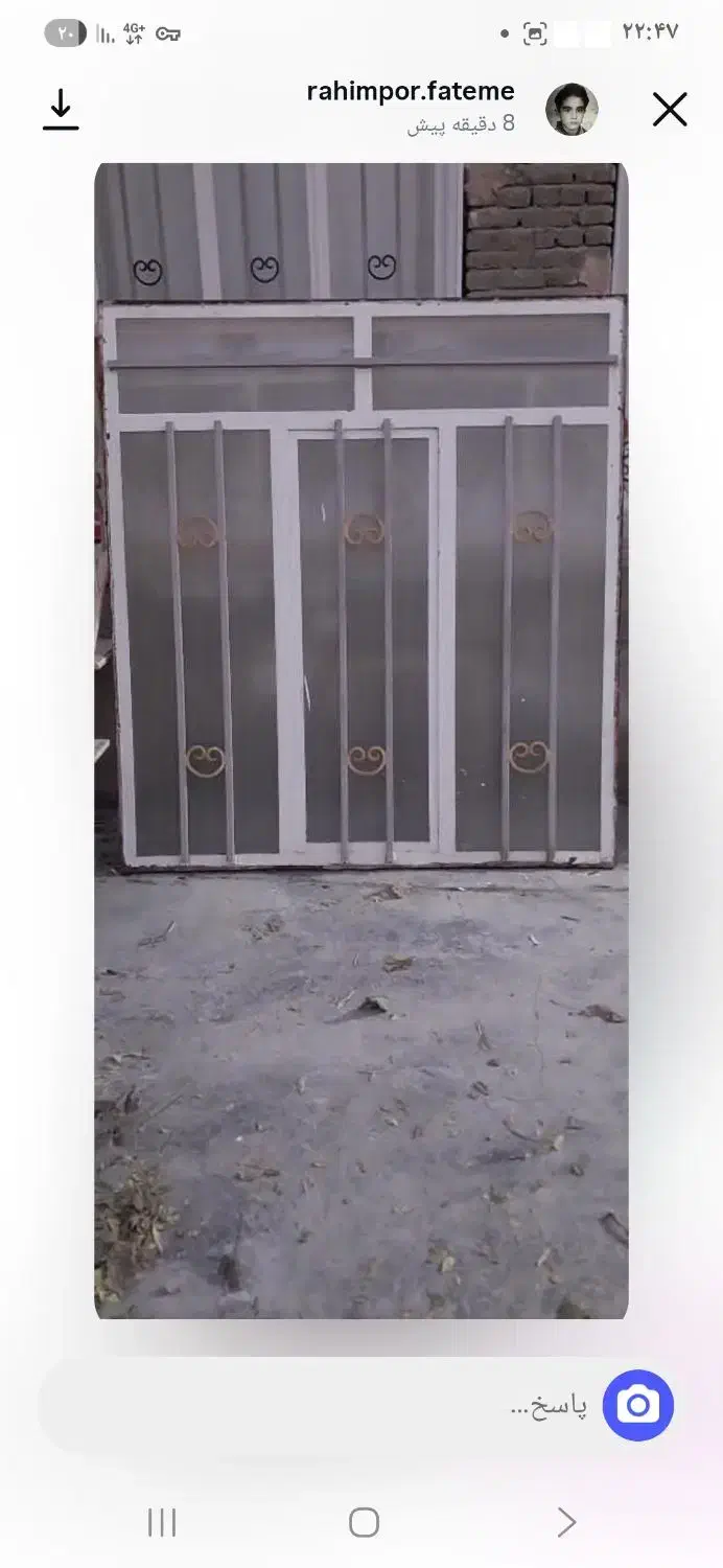 دوعدد پنجره و یک عدد در آهنی محکم و سنگین|مصالح و تجهیزات ساختمان|لالجین, |دیوار