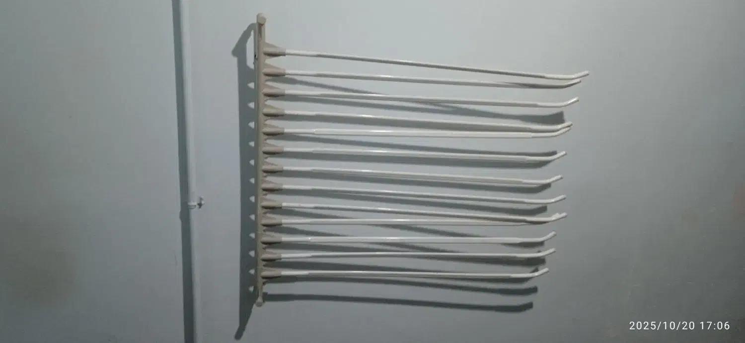 رخت آویز دیواری ۱۳شاخه|بندرخت و رختآویز|گلبهار, شهر جدید گلبهار|دیوار