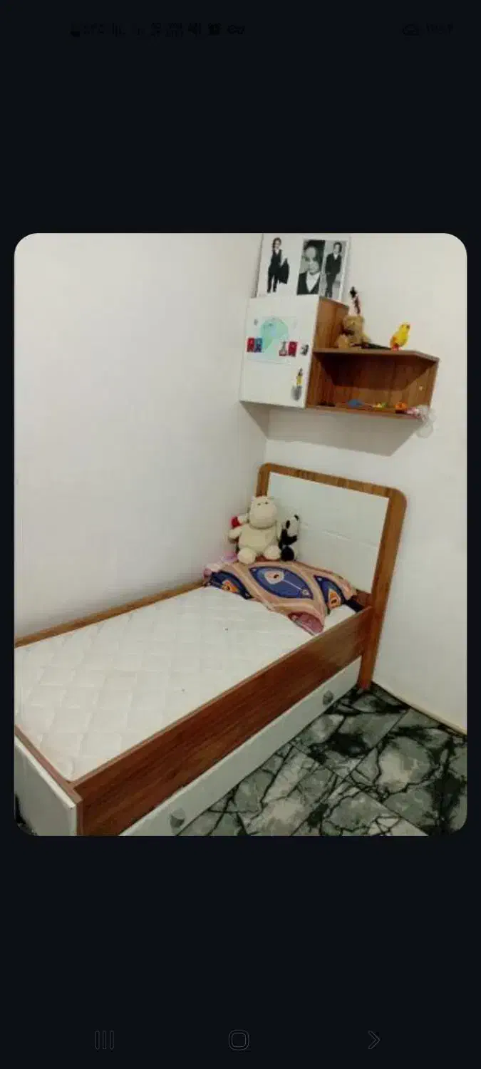 تخت کودک|تخت و سرویس خواب|رباط‌کریم, رباط‌کریم|دیوار