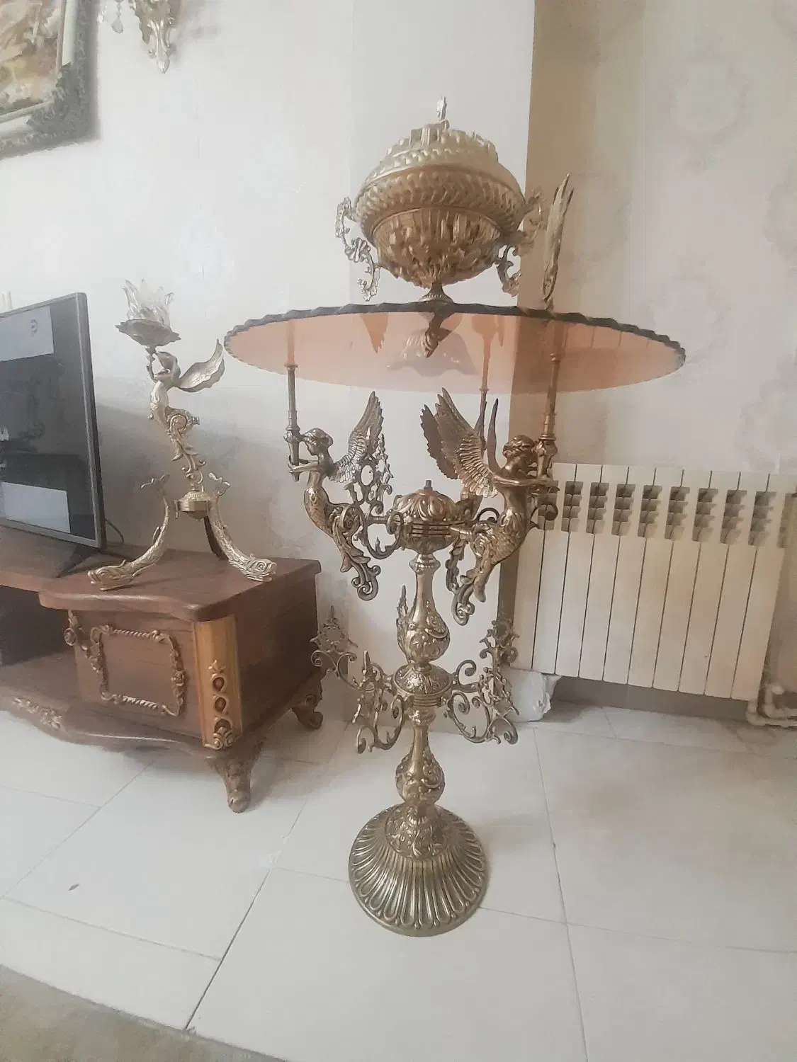 میز خاطره تمام برنج|صنایع دستی و سایر لوازم تزئینی|پاکدشت, شهرک امام رضا|دیوار