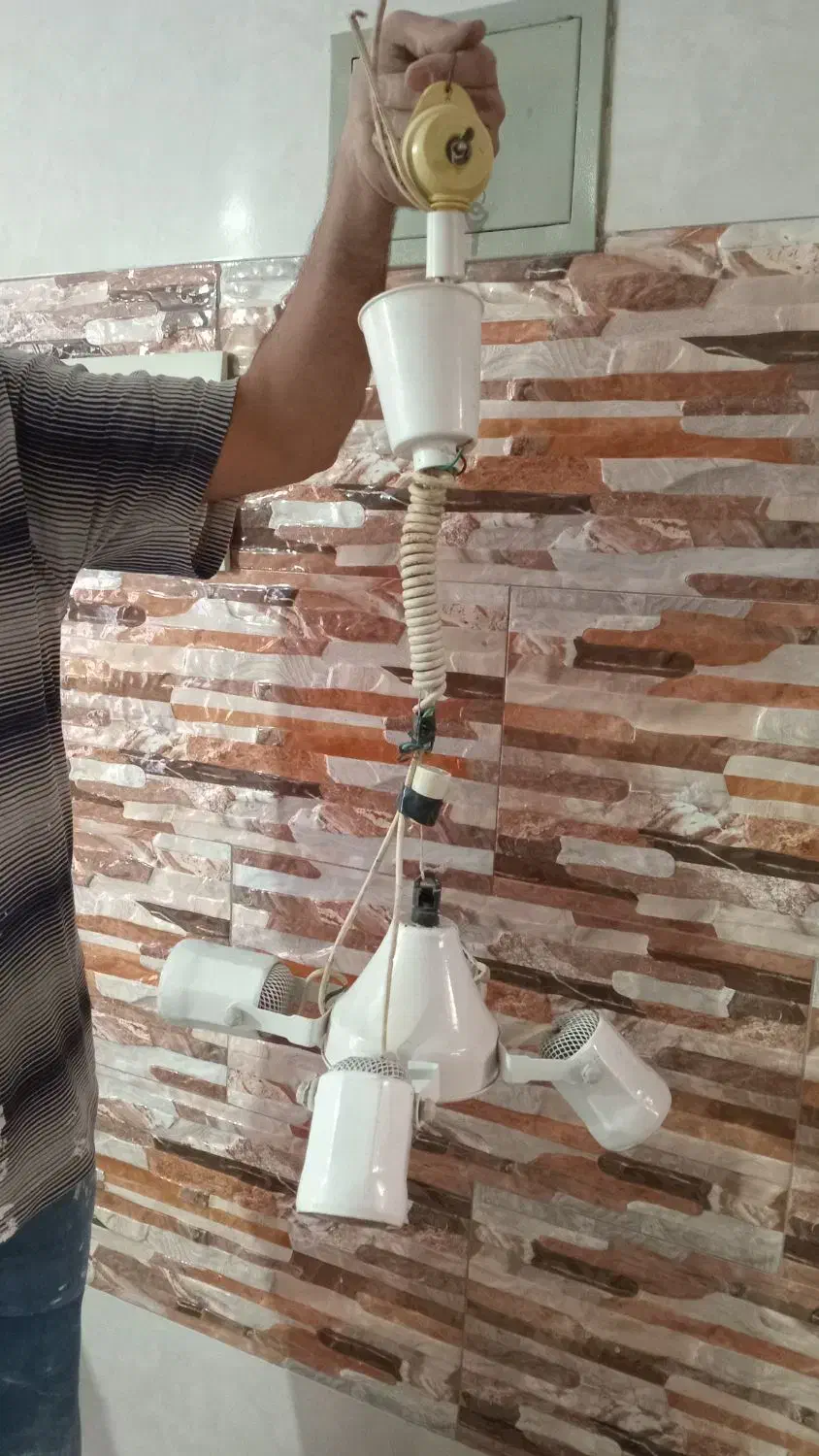 پایه لامپ|لوستر و چراغ آویز|قم, شاد قلی|دیوار